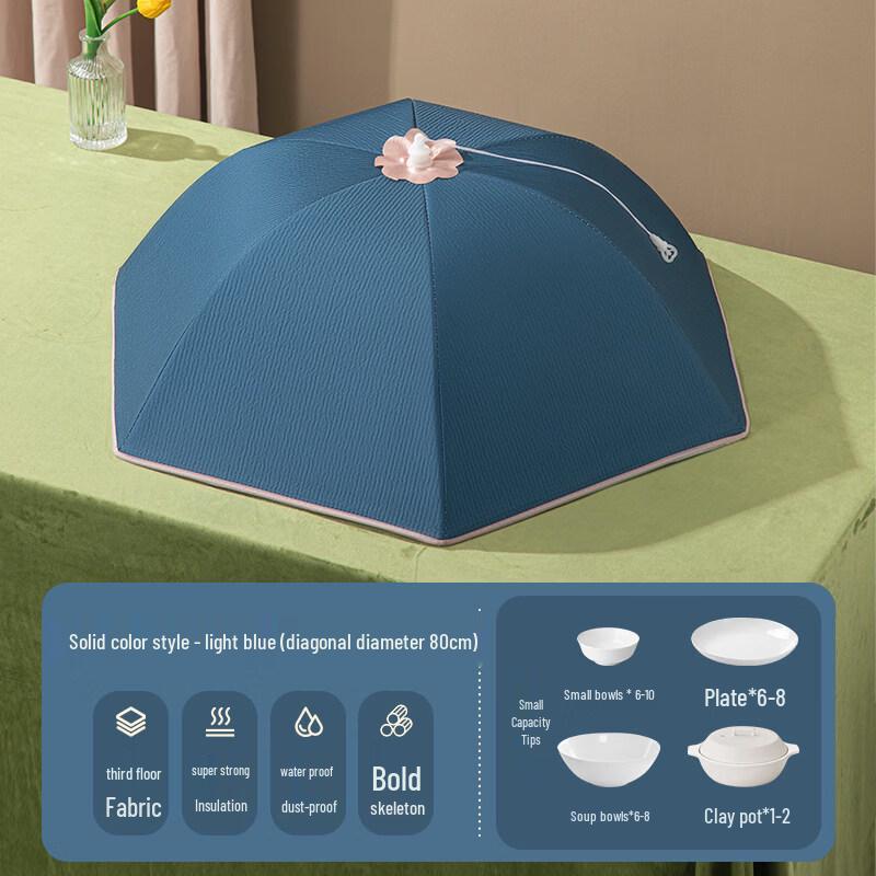Foldable Winter Dining Table Food Cover