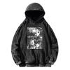 Demon Slayer Anime Sweatshirt Tanjirou And Nezuko Printed Men Women Manga Hoodies Washed Cotton Streetwear Harajuku Pullover