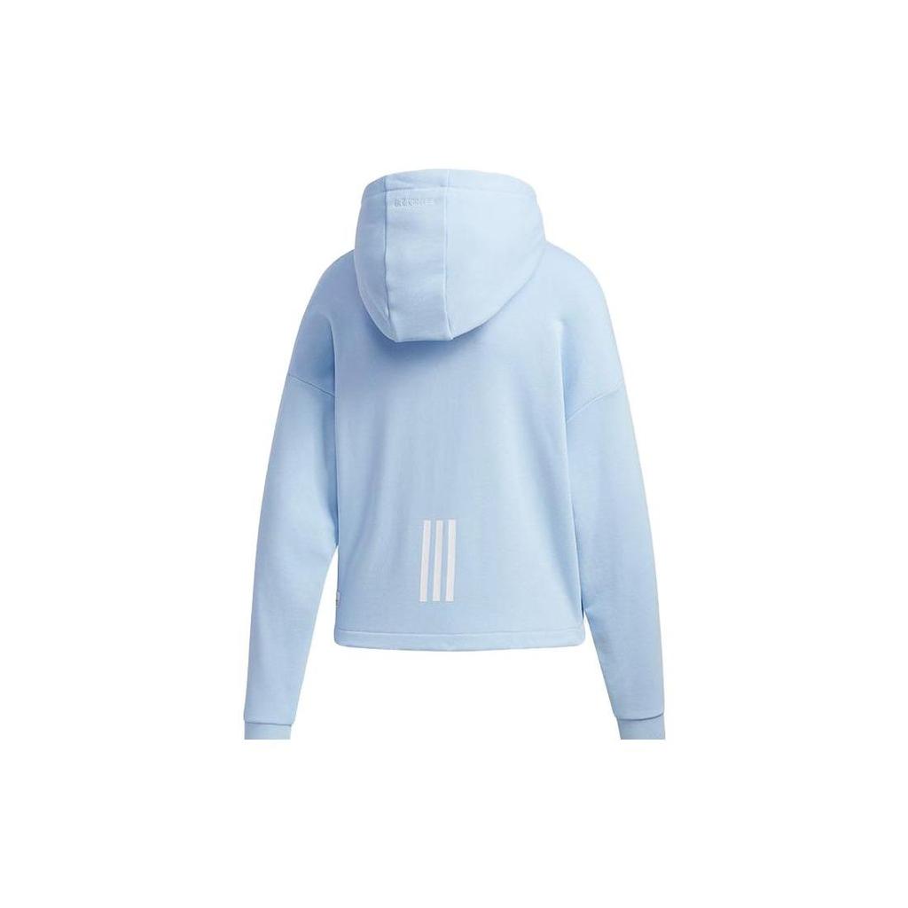 Adidas Нео с капюшоном спортивная винтажная толстовка женская толстовка синяя GL6067