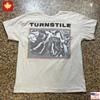 Новый !! Футболка с логотипом Turnstile, Редкая белая хлопковая унисекс футболка Turnstile S-5XL Унисекс футболка