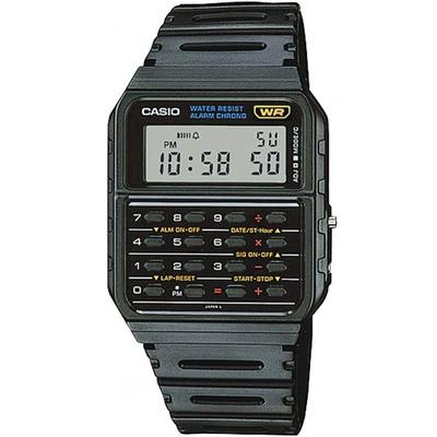 Часы CASIO с функцией калькулятора Часы-калькулятор CA-53W-1Z Простая упаковка без подарочной коробки Черный Модель Overseas