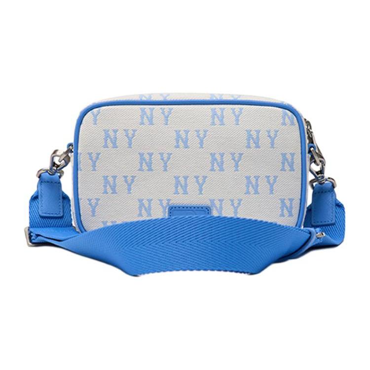 New MLB Polyester Shoulder Bag Crossbody Bag Regular Unisex Dark Sky Blue 3ACRS014N-50SBD