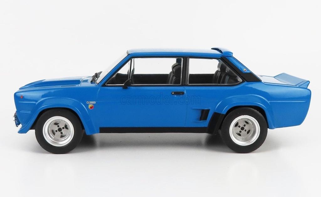 IXO Fiat Abarth Diecast Car Scale FIAT 131 Abarth Rally 1980 1/18 (Blue)