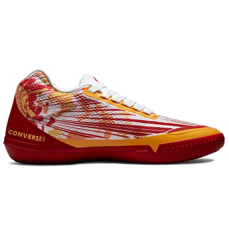 Converse All Star BB Evo Круглый носок Амортизирующие Противоскользящие Износостойкие Низкие Баскетбольные Кроссовки Унисекс Красные и Синие