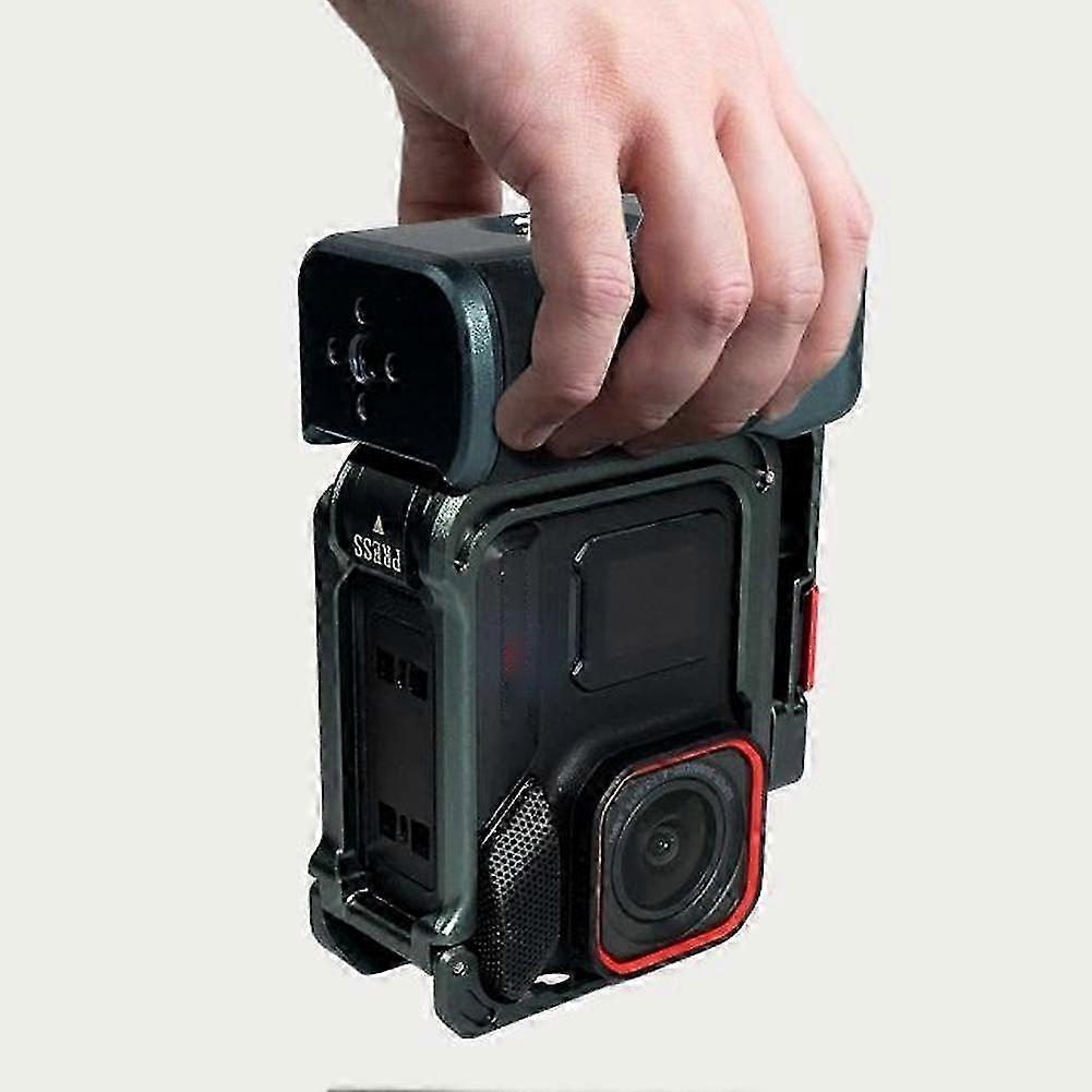 Street Photography Rabbit Cage Set For Insta360Ace Series Metal Protective Frame 25-26s