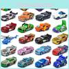 Классическая литая модель машинки Молния Маккуин из мультфильма Pixar Cars для веселой игры детей