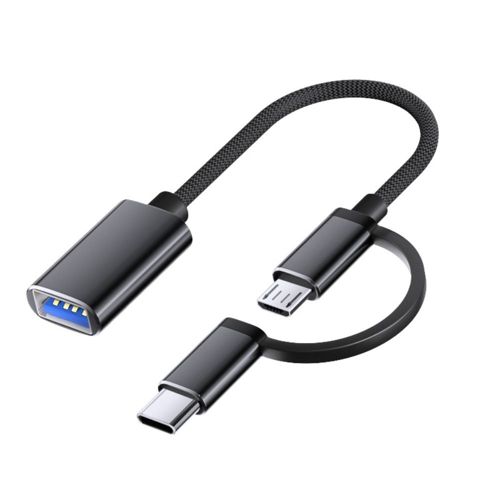 Тип C 2 в 1 OTG Тип C Кабель-адаптер Micro USB 2 в 1 USB C Кабель-адаптер для ПК/ноутбука/телефона