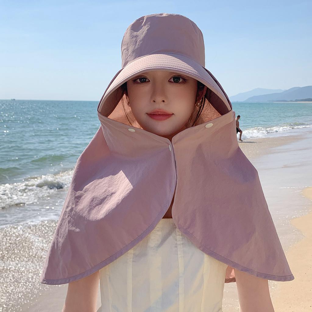 Уличная защита от солнца большая шаль интегрированная шляпа плечи и шея солнцезащитная шляпа защита лица большая шляпа с полями пляжная шляпа рыбака
