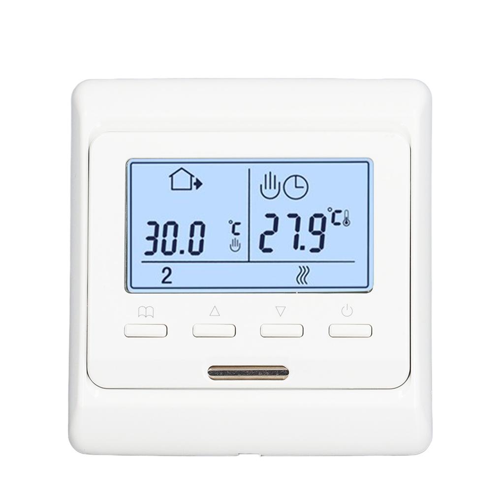 Светодиодный программируемый регулятор температуры теплого пола для дома