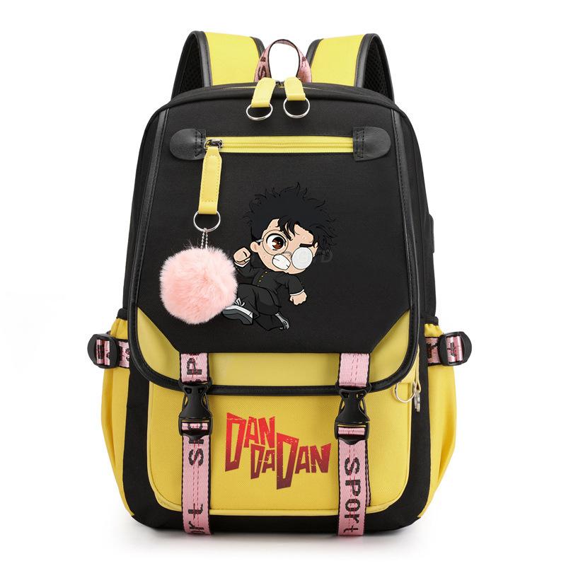 Bold Party Surrounding Animation Schoolbag Male And Female Versatile Primary And Secondary School Students Lightweight Backpack