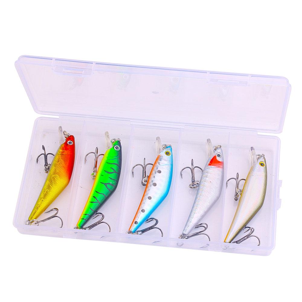 Deep Drive Simulation Minnow Fishing Lure Long Casting Hard Lure With 3 Treble Hooks Wobble Fishing Tackles