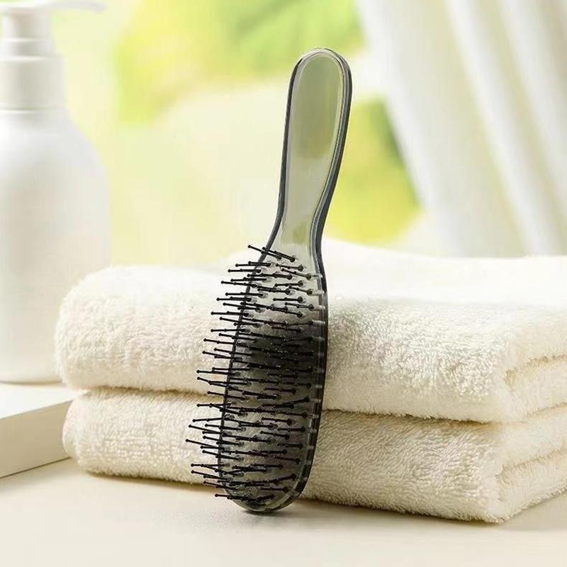 Пластиковая расческа для массажа волос и кожи головы, пушистая щетка для волос, вьющиеся прямые волосы, влажные сухие волосы, инструмент для укладки волос, женский подарок