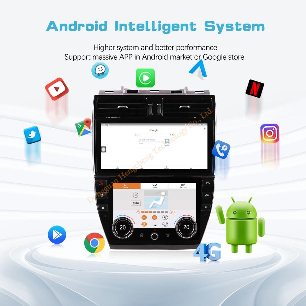 12,3 дюйма Для Land Rover Freelander 2 2007-2015 Android12 Автомобильный мультимедийный плеер GPS Навигация Радио 8+128 ГБ CarPlay 4G AC экран