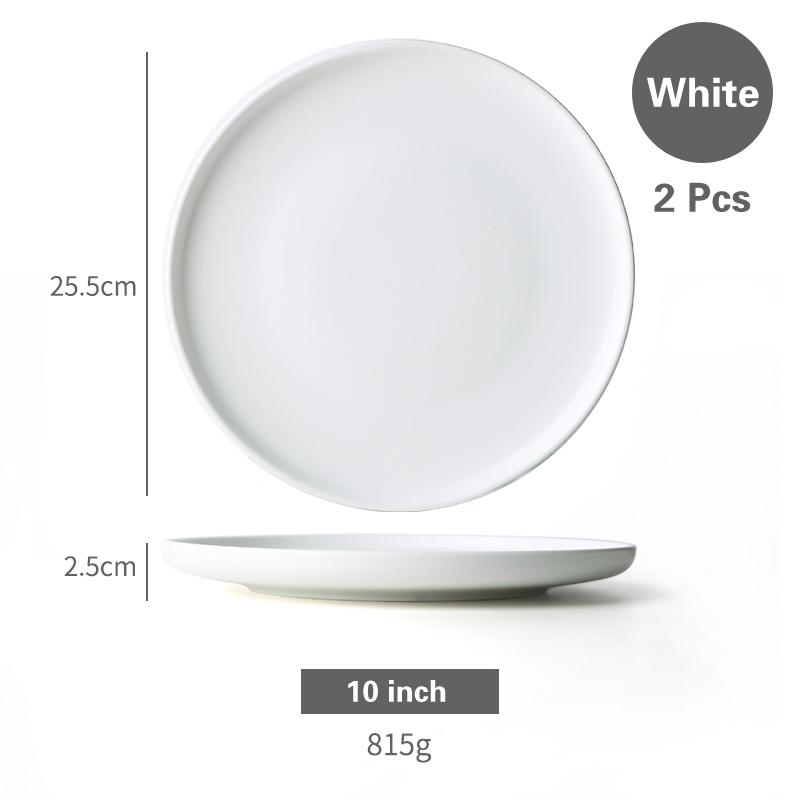 High Grade Steak Knife, Fork and Plate Set Household Tableware Set with Box Cutlery 304 Stainless Steel Spoon Knife and Fork Set