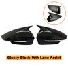 For LHD Volkswagen VW Tiguan MK3 2025 2026 M Rearview Mirror Cover Side Reversing Rear View Mirror Trim Caps