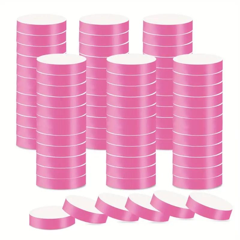 300Pcs Paper Bracelets, Waterproof Neon Paper Wristbands For Identification For Events Music Festivals Concerts Exhibitions