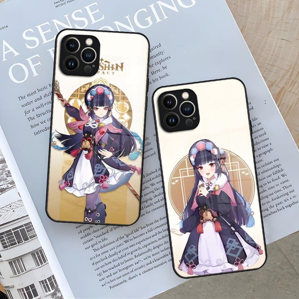 Genshin Impact Yun Jin Phone Case for Iphone 17 16 Air 15 14 12 11 13 Pro Max Mini X Xr Xs Se Puls glass Cover