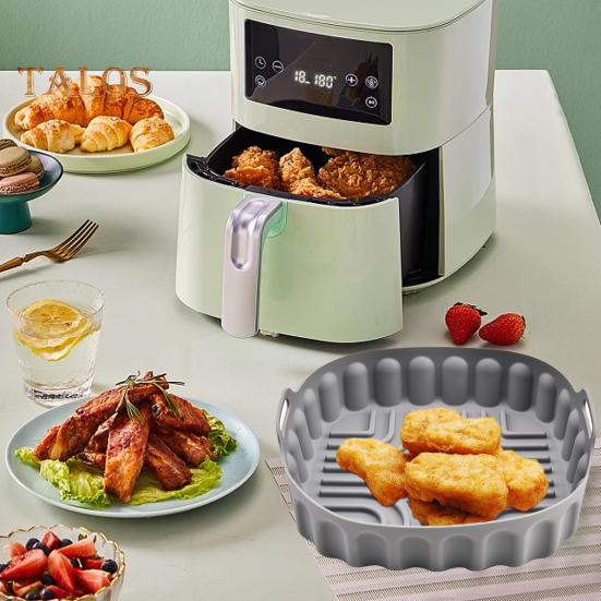 Противень для выпечки, устойчивый к высоким температурам, многоцелевой, с равномерным подогревом, практичная силиконовая корзина, горшок, противень для выпечки, кухонные аксессуары