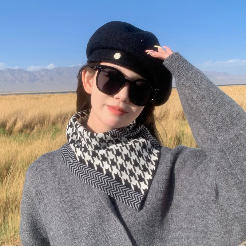 Womens Warm Lightweight Knitted Scarf Outdoor Travel Winter Fashion Accessory Stylish Neck Wrap