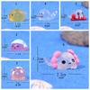 Mini Luminous Sea Animal Ornaments Resin Craft Mini Animal Ornaments Sea Animal Model  Car Supplies