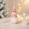 Mingguan Colorful Knitted Gnome Ornaments - Faceless Old Man Christmas Decorations