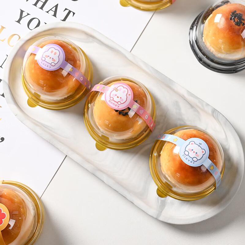 Disposable Blister Tray for 60-80g Egg Yolk Pastries & Mooncakes