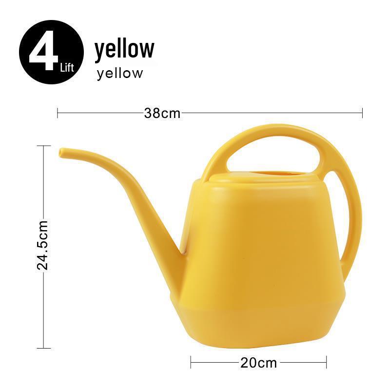 Прочная зеленая лейка для комнатных/садовых растений и овощей