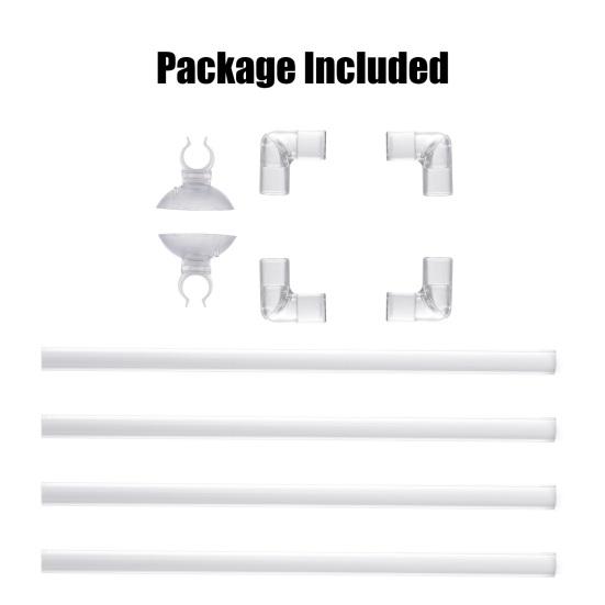 Кольцо для кормления рыбок, плавающая кормушка для аквариума, квадратное кольцо с присоской, аксессуары для аквариума для золотых рыбок гуппи, бетта