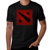 Футболка Dota2 Повседневная Простой Дизайн Рубашка с коротким рукавом