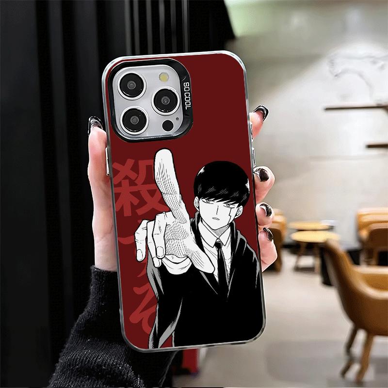 Мэшл Магия и Мышцы Аниме Мягкий Чехол для Телефона для iPhone 15 16 17 Pro Max 17Air 16E 14 Plus 13 12 Mini Ударопрочный Задний Чехол Sh