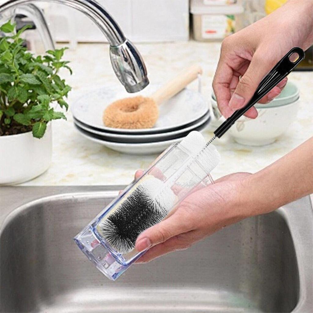 8X Набор щеток для чистки бутылок, стеклянных трубок, трубок, маленьких и длинных