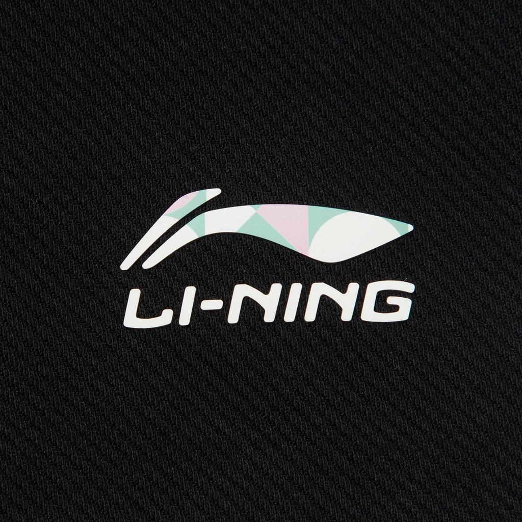 Li Ning Sports Lifestyle Series Logo Print Knitted Casual Shorts Men Shorts Black AKSV895-2