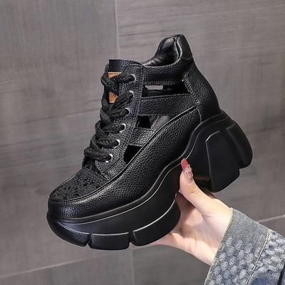 Модные высокие 8 см сандалии летние женские шлепанцы сандалии на платформе уличные толстые пляжные шлепанцы вьетнамки садовая обувь