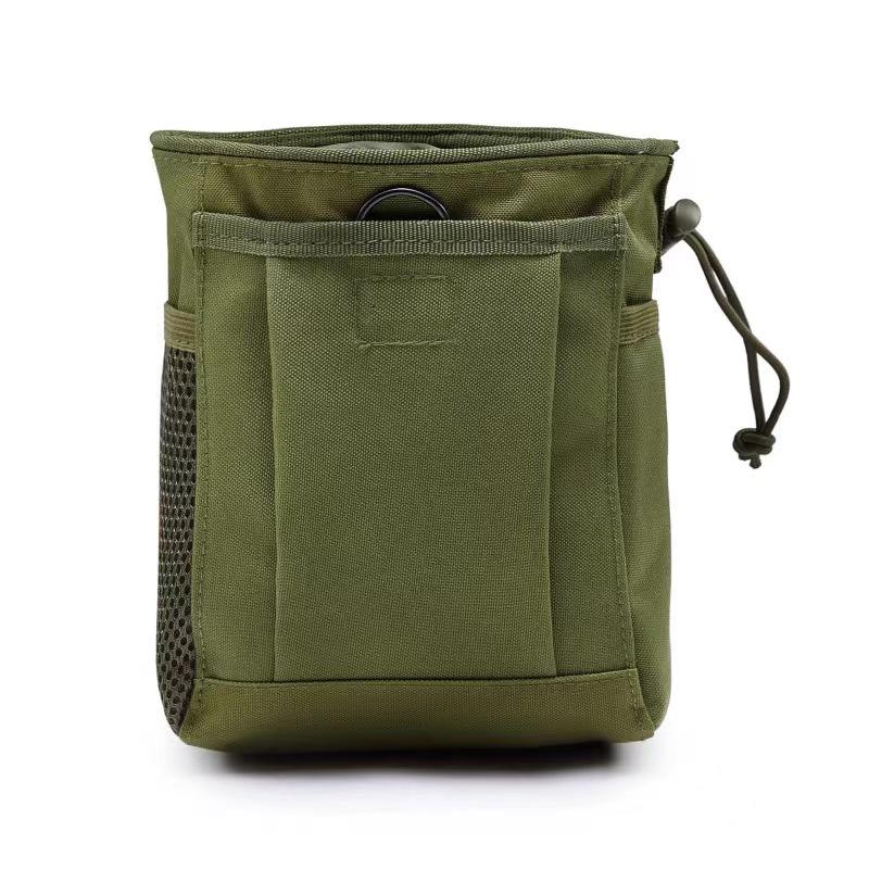 Outdoor Molle Drawstring Magazine Dump Pouch Adjustable Utility Belt Fanny Hip Holster Bag Outdoor Ammo Storage Pack