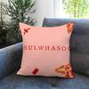 POPULAR SulwhasooSS Cushion Cover Comfortable Reversible Pillow Cover Ideal for Car Sofa Bedroom & Beyond