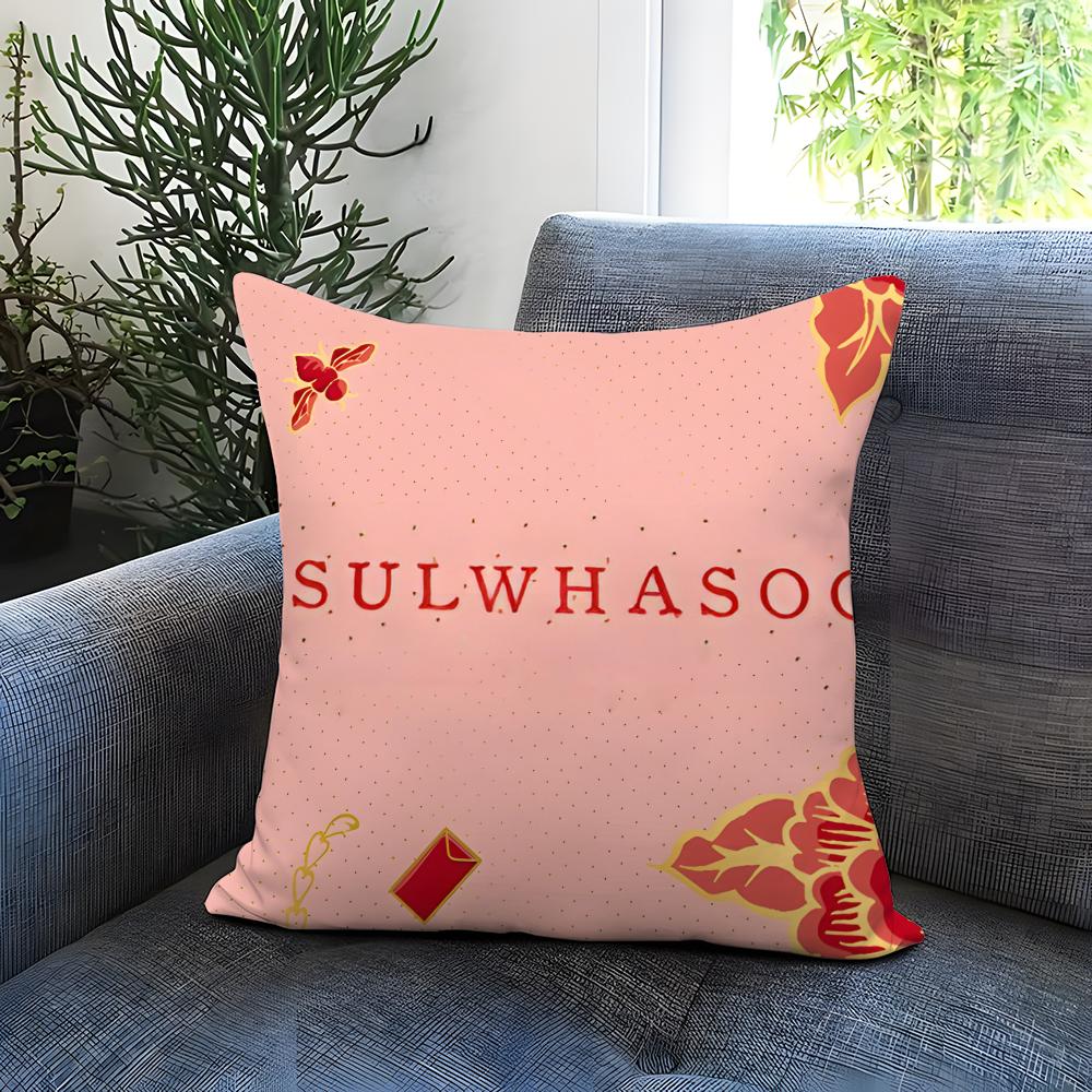 POPULAR SulwhasooSS Cushion Cover Comfortable Reversible Pillow Cover Ideal for Car Sofa Bedroom & Beyond