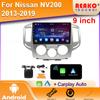 For Nissan NV200 2011-2018 Video Car Radio Player Android Auto DVD 2 Din Multimedia GPS Navigation Carplay Head Unit BT