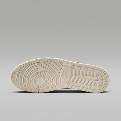 Air Jordan 1 Retro Low 'Черный' без Swoosh