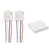 Wireless Remote Control Switches Receivers Don't Require Installation Of Wires Lighting Fixtures And Intelligent On-Off Devices