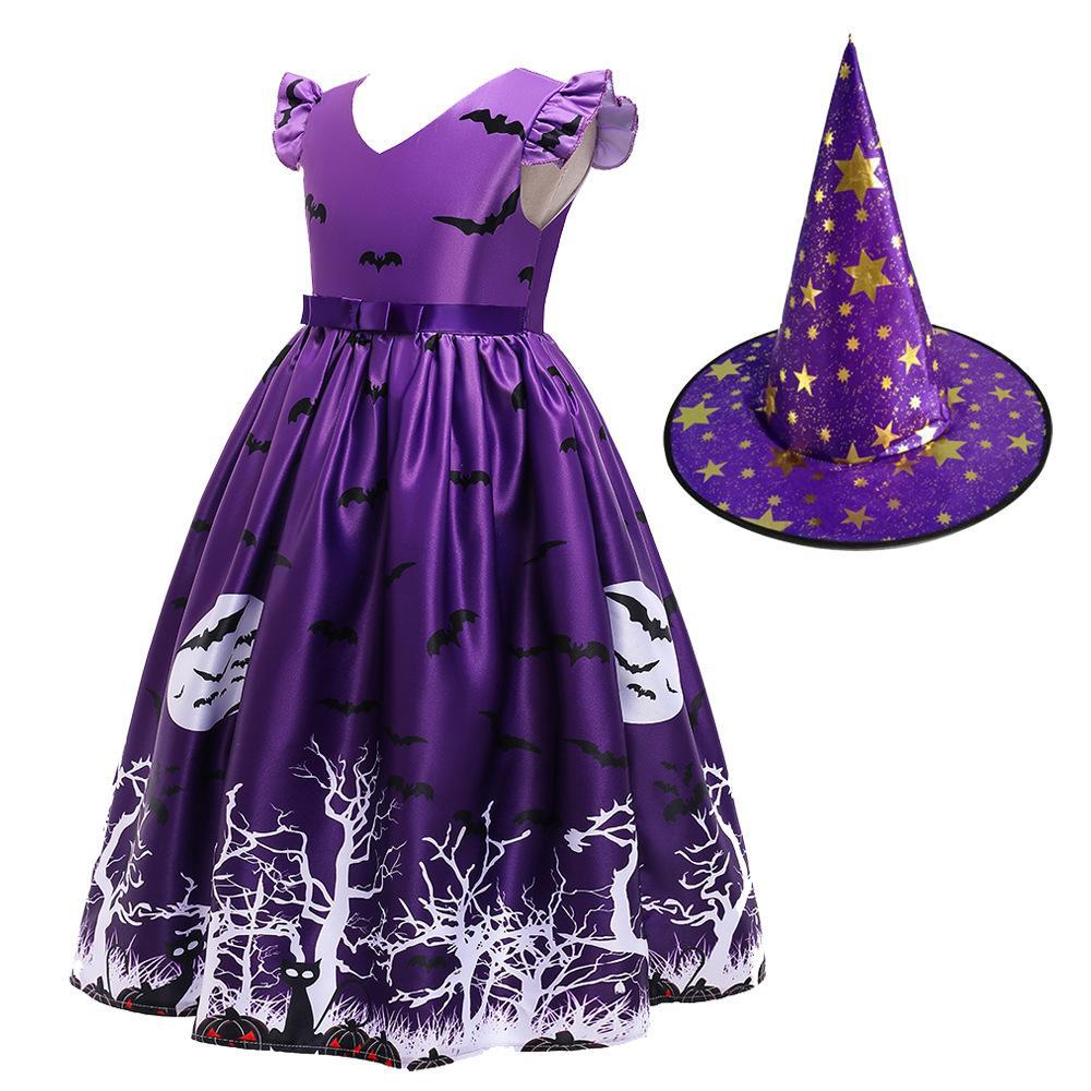 Новое платье на Хэллоуин для маленьких девочек, платье для крещения, черное кружевное платье принцессы для крещения младенцев, день рождения, свадьба, одежда для малышей, От 3 до 12 лет