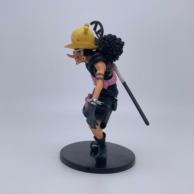 12 см Мультяшная Аниме One Piece Усопп ПВХ Фигурка Действия Коллекция Ручная Работа Модель Машины Настольное Украшение Детские Очаровательные Игрушки Подарок