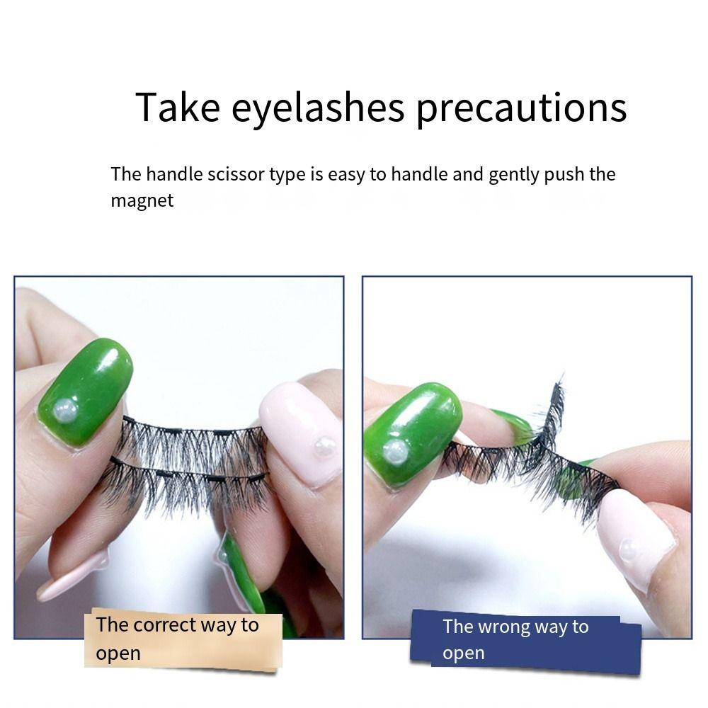 2 пары Полная полоса 4 Магнитные Ресницы Многоразовые Наращивание Ресниц Магнитные Ресницы Наружные