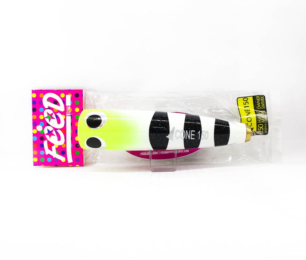 Feed Конус 150 Ручная работа Деревянный Поппер Плавающая Приманка 150 грамм 52 (7052)