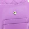Used CHANEL Shoulder Bag Matrasse lambskin Purple Phone case