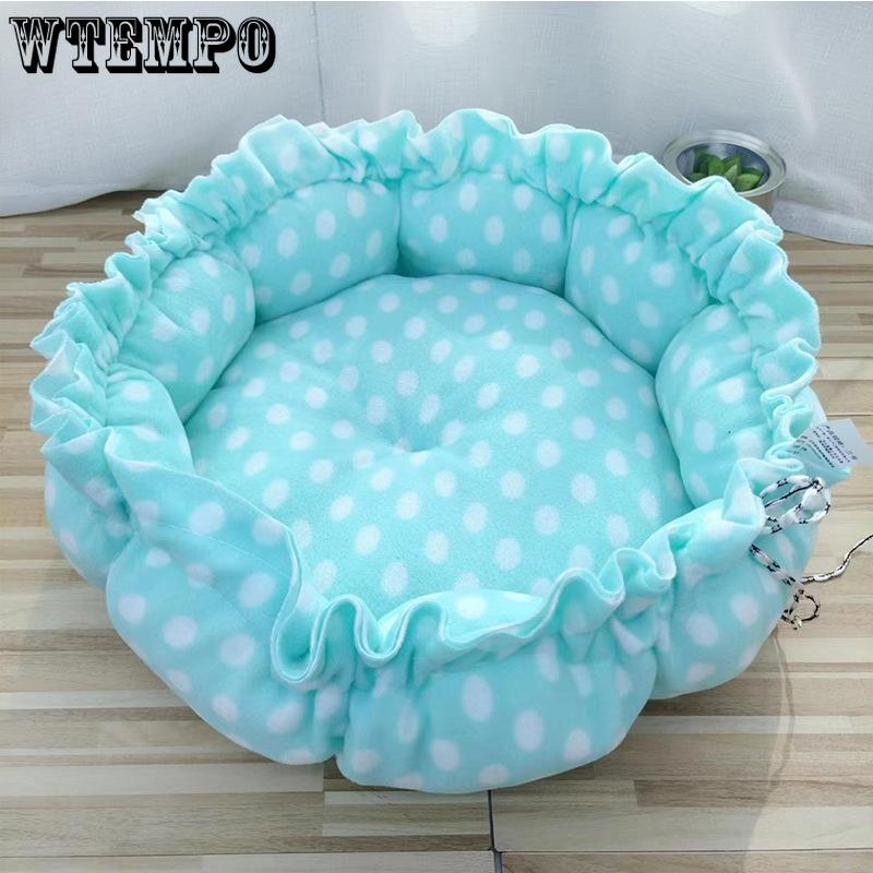 Кровать для питомца, кошачий домик, коврик для собачьей будки, средний и большой, гнездо для собак, коврик для гнезда из тыквы, гнездо двойного назначения, плюшевый дракон, кошачье гнездо