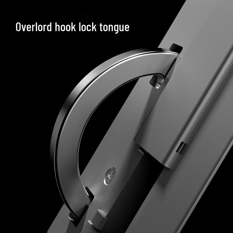 Deli AL216 Smart Fingerprint & Face Recognition Glass Door Lock CN plug (adapter included)