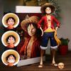 26 см Фигурка Аниме One Piece Уверенная Улыбающаяся Люффи Кукла с Меняющимися Лицами Три Формы Фигурка Действия Модель Игрушки Наборы