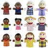 Cartoon Black Half Body Hand Puppet For Interactive Storytelling