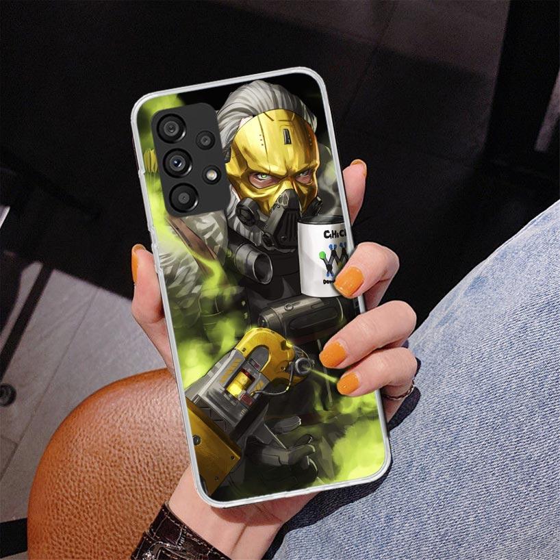Чехол для телефона Apex Legends для Samsung Galaxy A17 A37 A57 A16 A26 A36 A56 A15 A14 A13 A55 A54 A53 A35 A34 A33 A25 A24 A23 A52 Galax