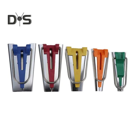 Машинка для изготовления косой бейки 6/9/12/18/25 мм, 5 размеров, портативный профессиональный инструмент для изготовления косой бейки, аксессуары для шитья и квилтинга